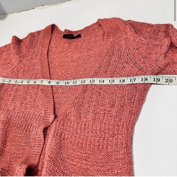 C’EST CITY Cardigan orange V-neck size:S - Picture 2 of 16